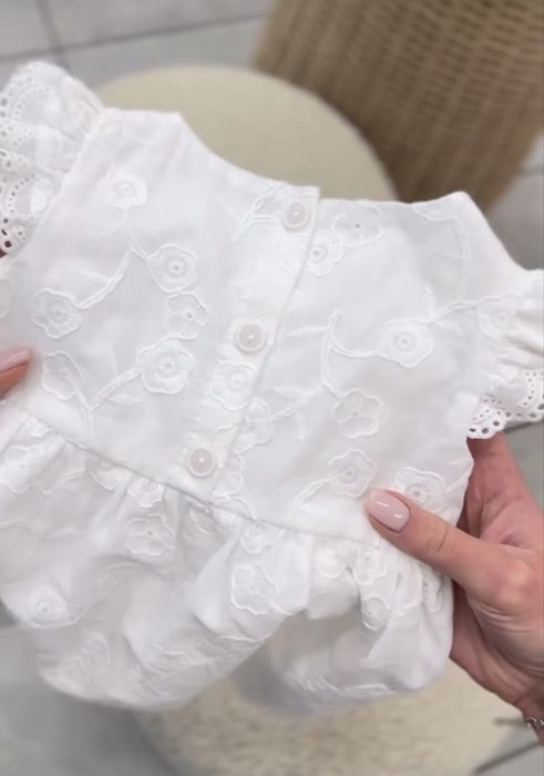 Сукня біла Chepura Textile 6-9 місяців 74 розмір