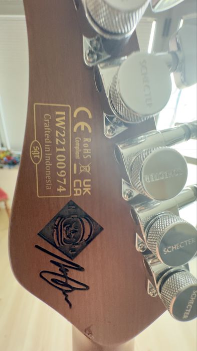 Guitarra Schecter Nick Johnston - urgente!