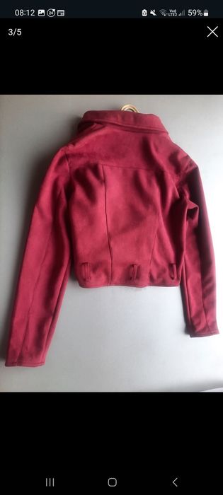 Новая куртка-косуха, цвет бордо.р42-44.р.М.
