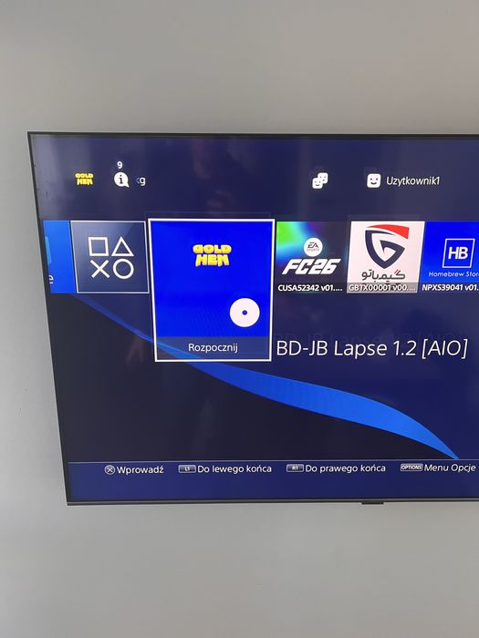 Playstation 4 Slim 1TB GoldHEN