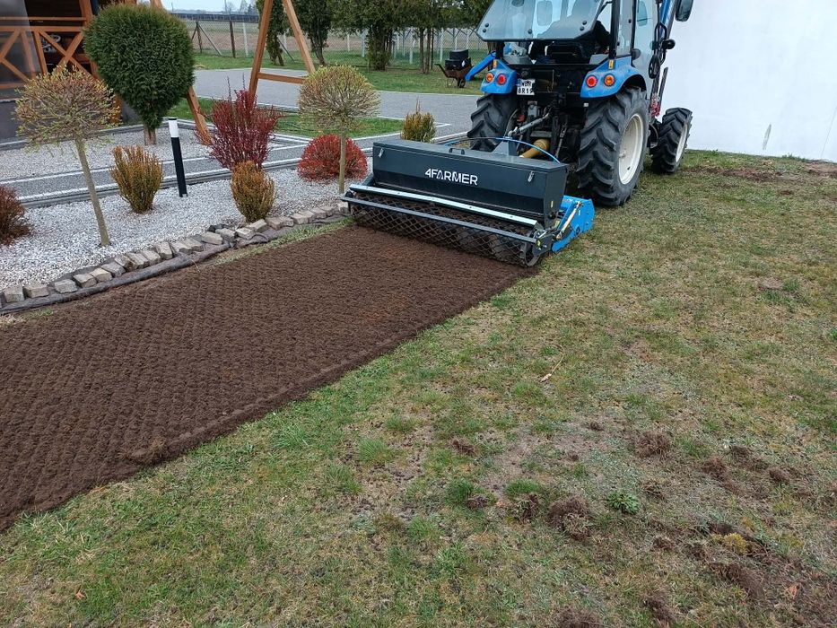 Usługi glebogryzarką separacyjną, kosiarką bijakową