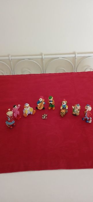 9 Palhaços miniatura