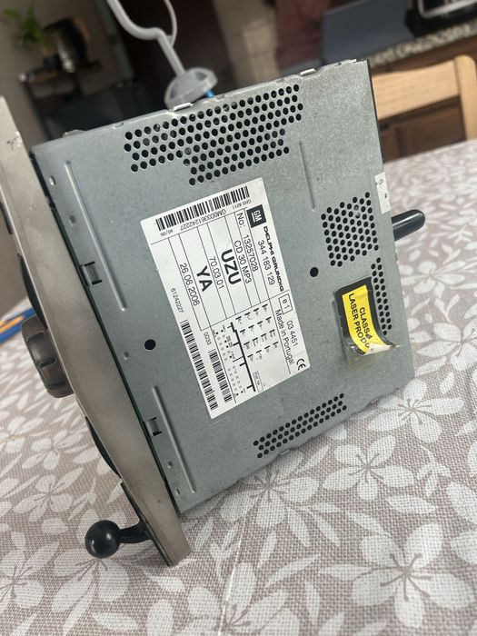 Radio para opel corsa, astra ano 2005/2006/2007