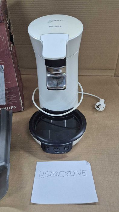 Ekspres kapsułkowy Philips Senseo 1 bar biały