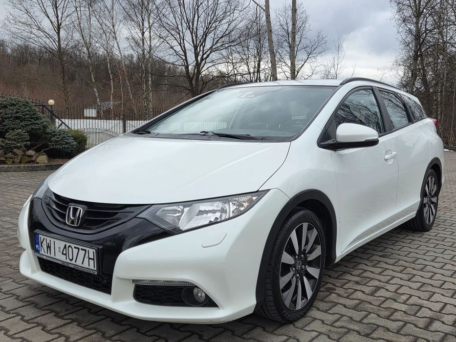 Honda Civic 1.6 i-DTEC Śliczna bezwypadkowa bez korozji serwisowana!!!