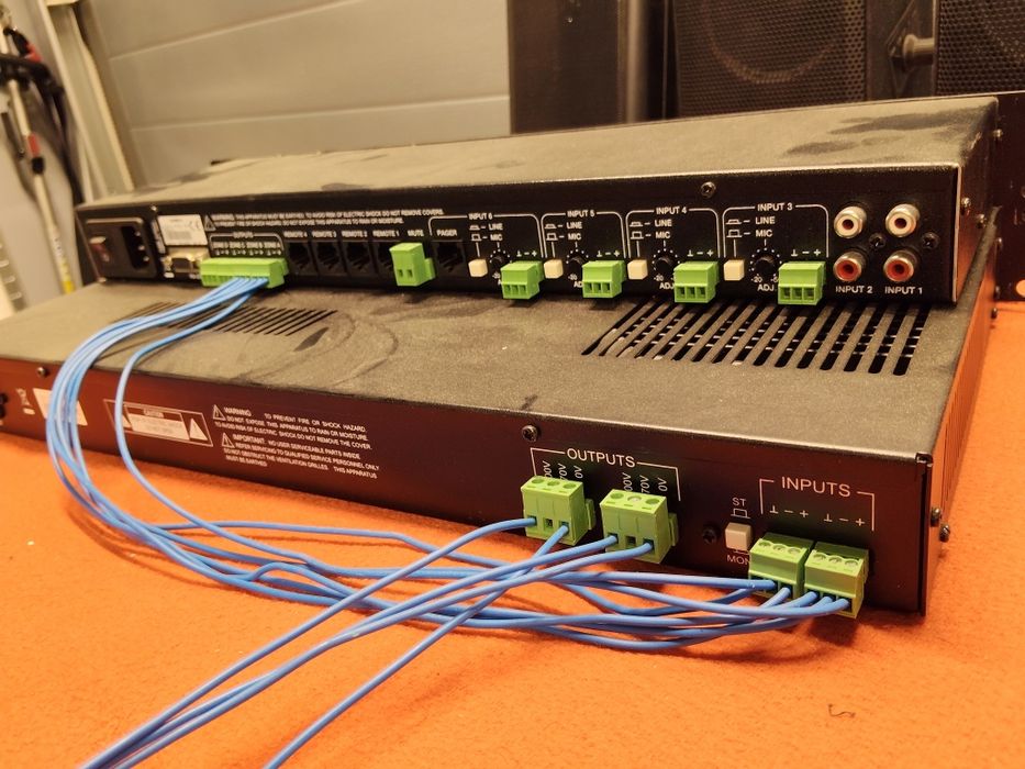 Wzmacniacz i mikser  Ecler