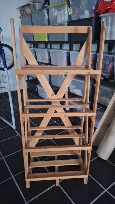 Estante pinho 147x62x40cm