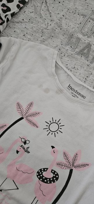 Zestaw 9 t-shirtów rozm. 134