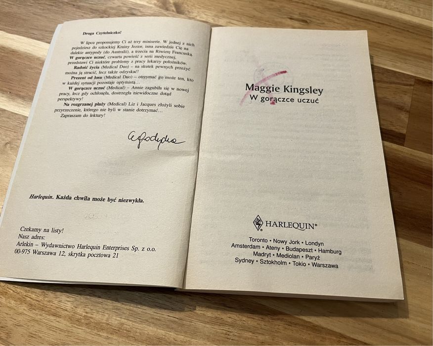 W gorączce uczuć Maggie Kingsley