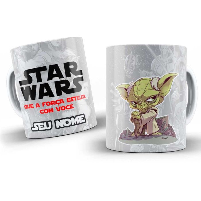 Canecas Temáticas Saga Espacial -  STAR WARS-FRETE GRÁTIS