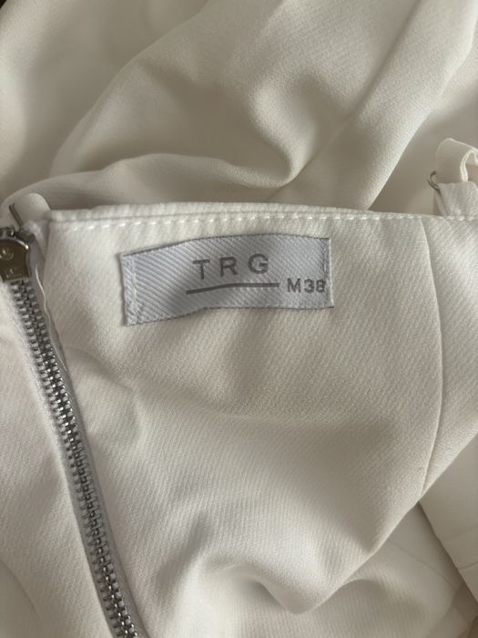 Комбинезон костюм брючный нарядный белоснежный