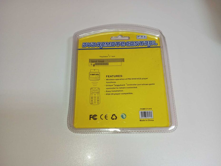 DVD CD Remote Control for Sony Playstation 2 PS2 game consoles NOVO