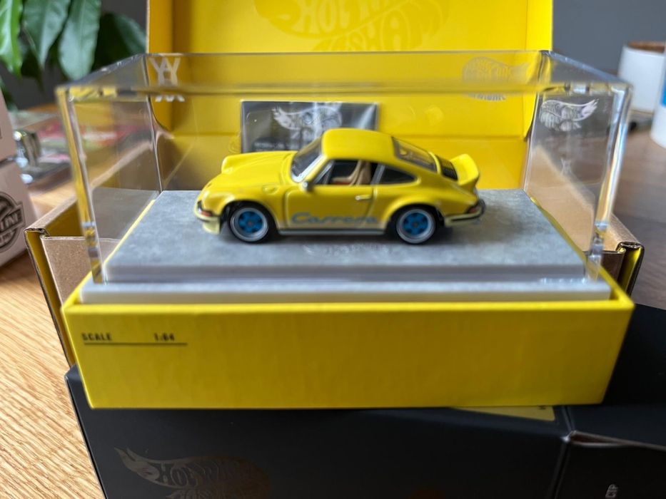 ミニカー Daniel Arsham 1973 Porsche 911 RSA RLC Mattel CreationsにてDaniel Arshamコラボの1973 PORSCHE 911 RSAが