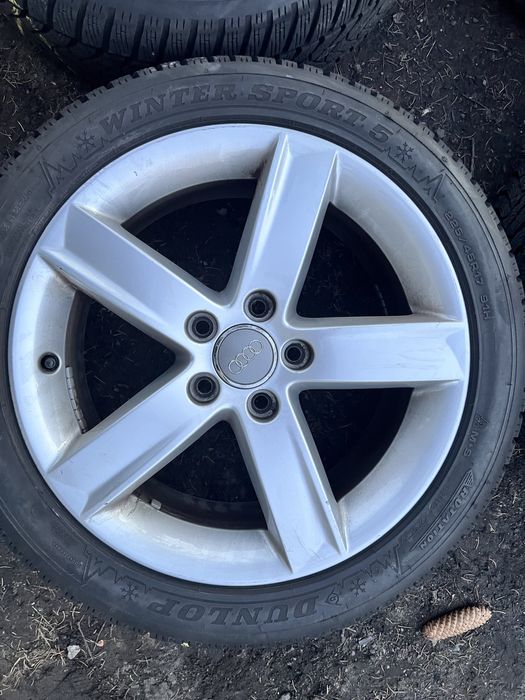 Felgi aluminiowe Audi 17” 5x112 z oponami 225/45R17