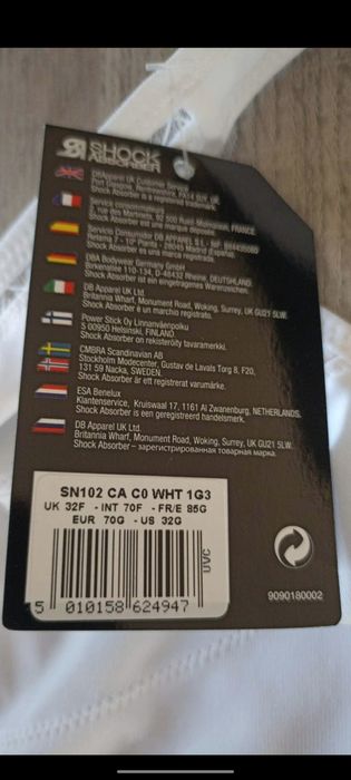 Novo-Sutiã desporto Shock absorber com etiqueta