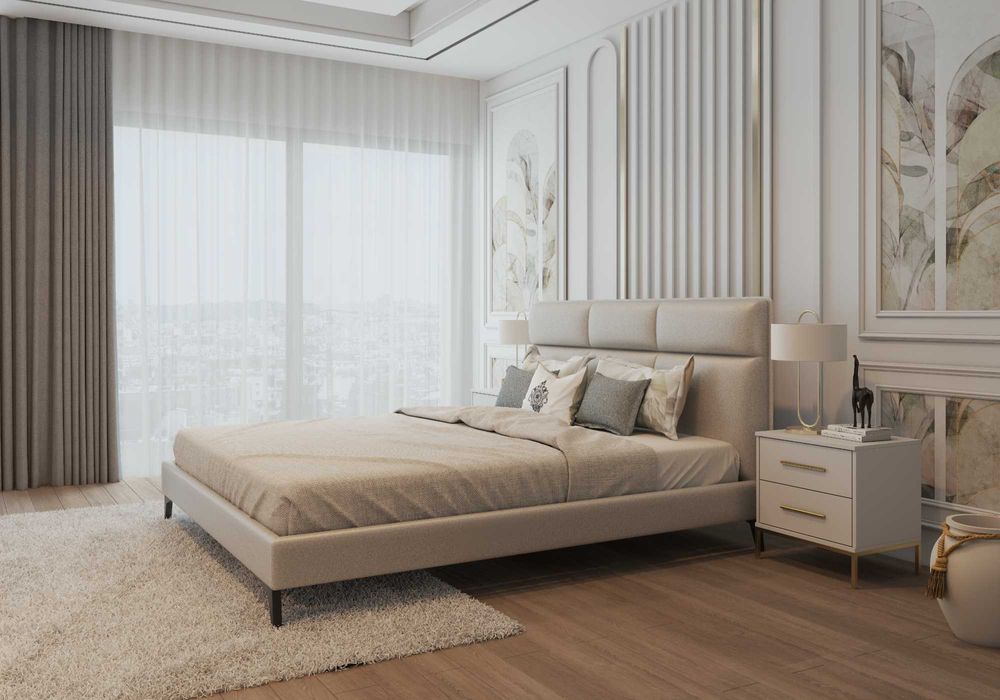 Łóżko tapicerowane 160×200 KORA Idźczak Meble