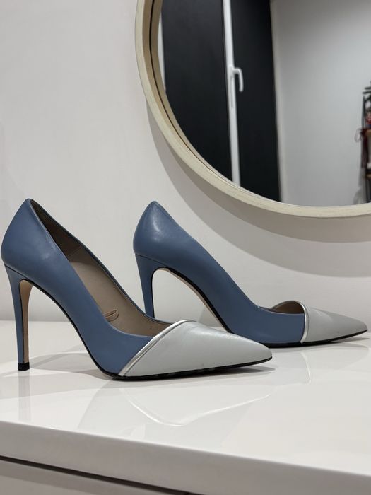 Шкіряні лодочки Zara