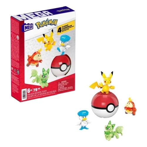 Конструктор Mattel Mega Pokemon Товариші з Пальдеї 79 деталей