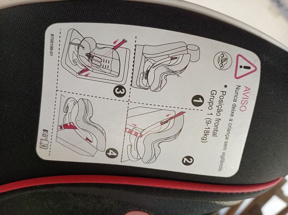 Cadeira auto grupo 0/1