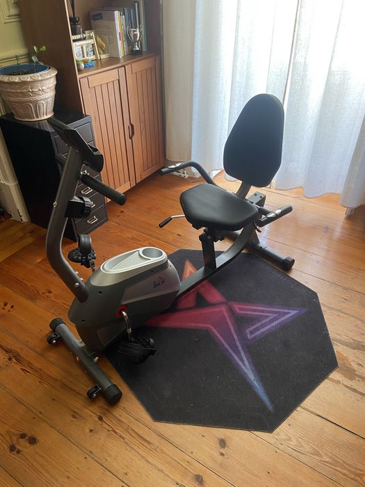 Bicicleta estática Homcom