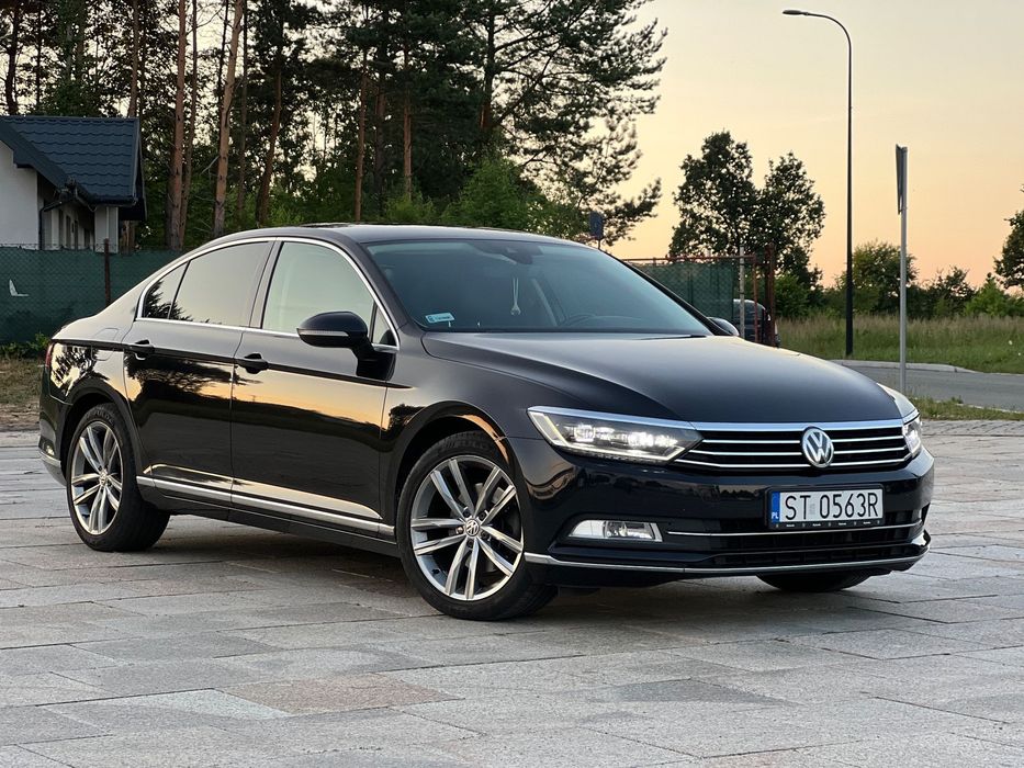 Volkswagen Passat B8 Salon Polska Unikatowy Highline Top LED Masaże CarPlay