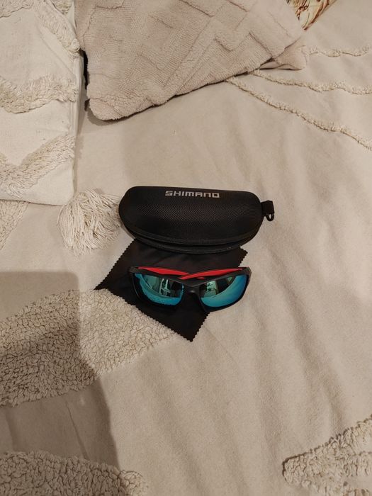 Shimano okulary przeciwsłoneczne męskie bdb stan jak nowe