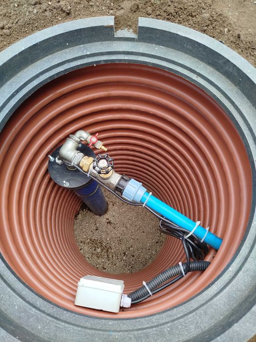 Wiercenie studni głębinowych, studnie głębinowe, Biskupiec