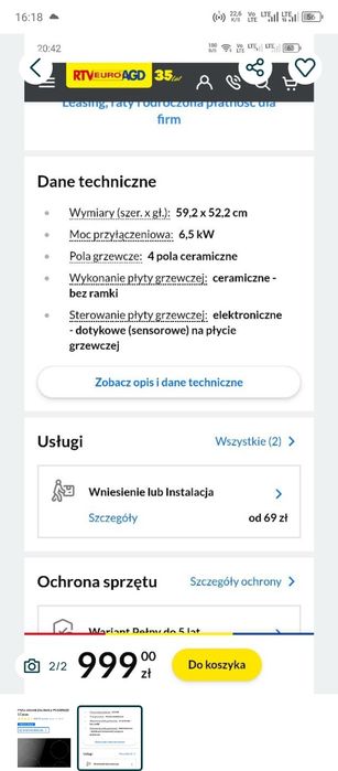 Płyta ceramiczna nowa