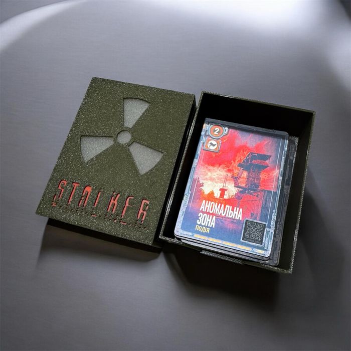 Бокс для карток Сталкер (коробочка для карток)