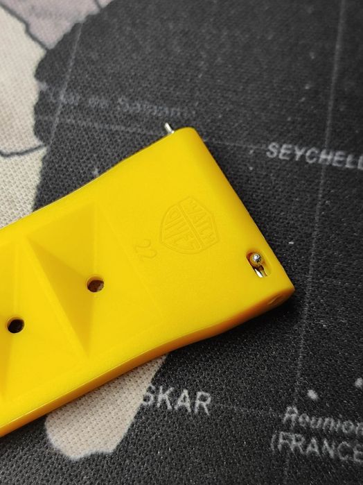 Каучуковый ремешок 22мм тропикал tropical дайвер Orient Seiko Citizen