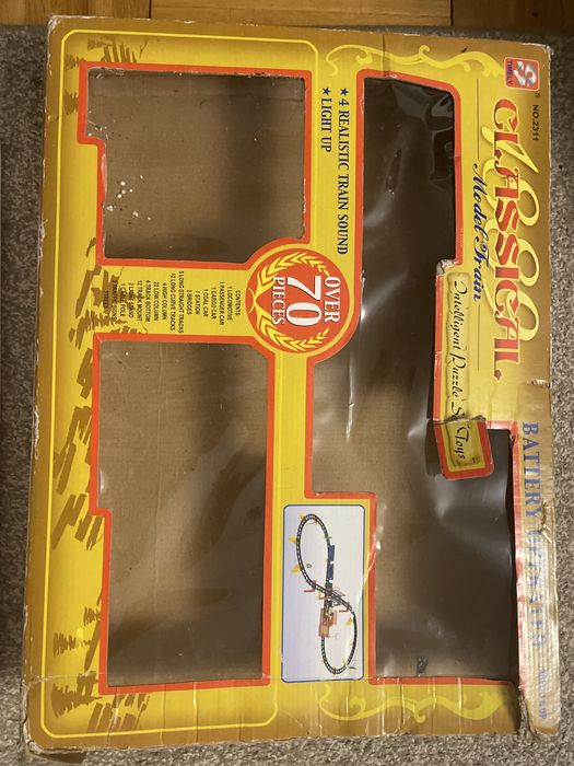 Kolejka elektryczna do zabawy