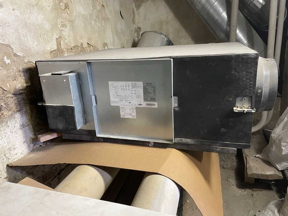 Припливно-витяжна установка Gree FHBQ-D10-K з рекуперацією тепла