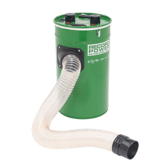NOWY Odciąg wiórów, trocin, pyłu 55 l, 2x1000W CGV336-4 RECORD POWER
