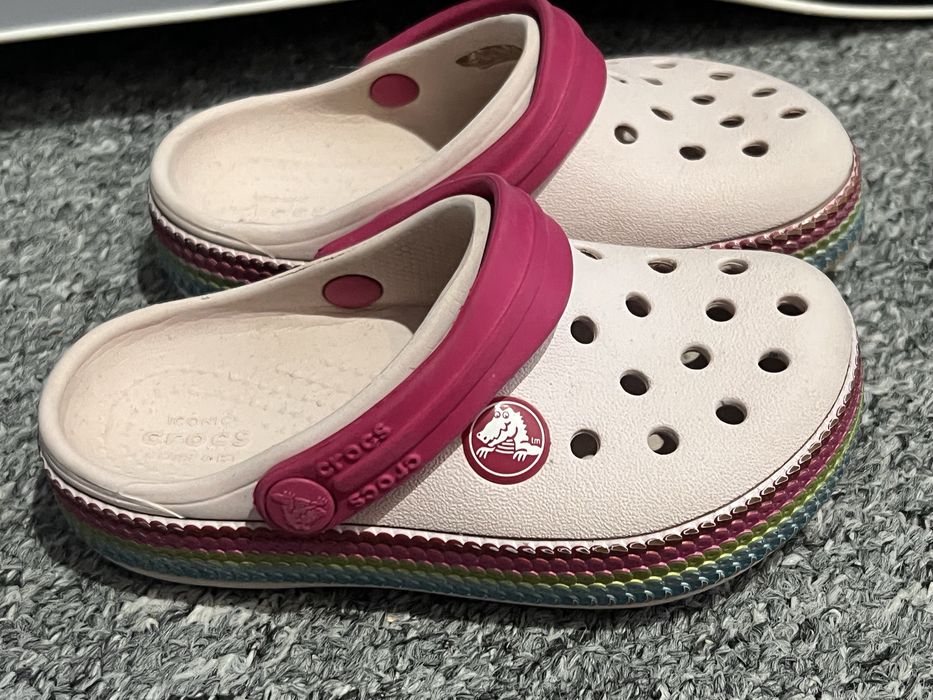 Сабо crocs c8 для дівчинки