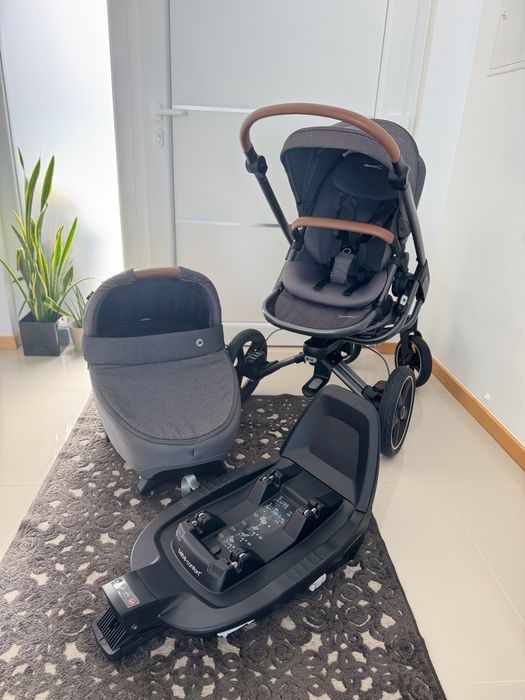 Conjunto Bébé Confort/Maxi Cosi Nova4 + Base Isofix + Alcofa Auto Jade