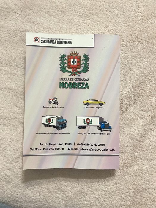 driver's license code book (light use)64283568569473121