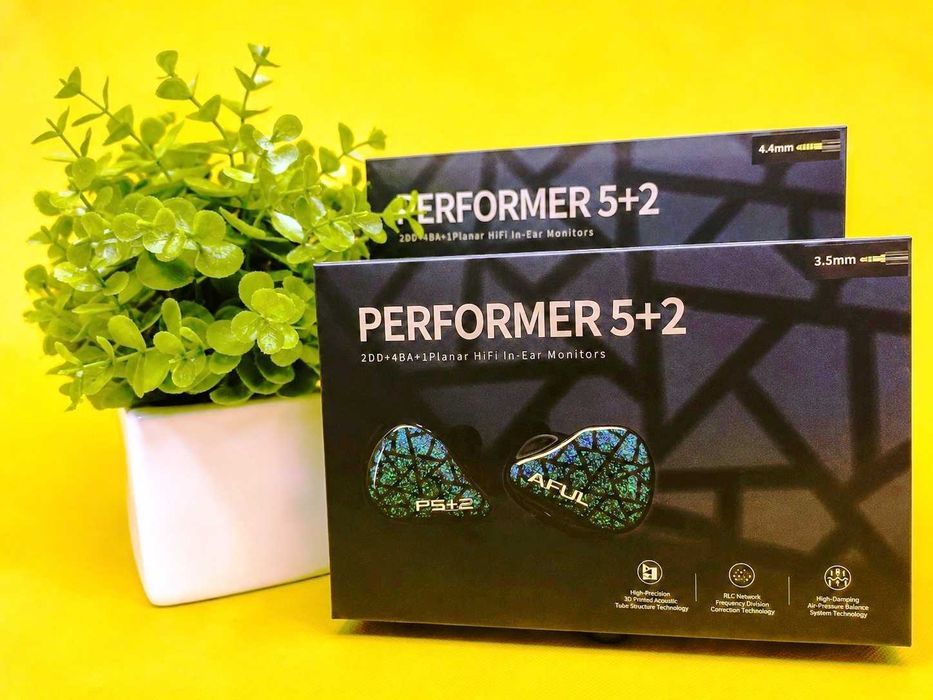 ‼️ AFUL Performer 5+2 (Performer7) гибридные наушники 2DD+4BA+1Planar