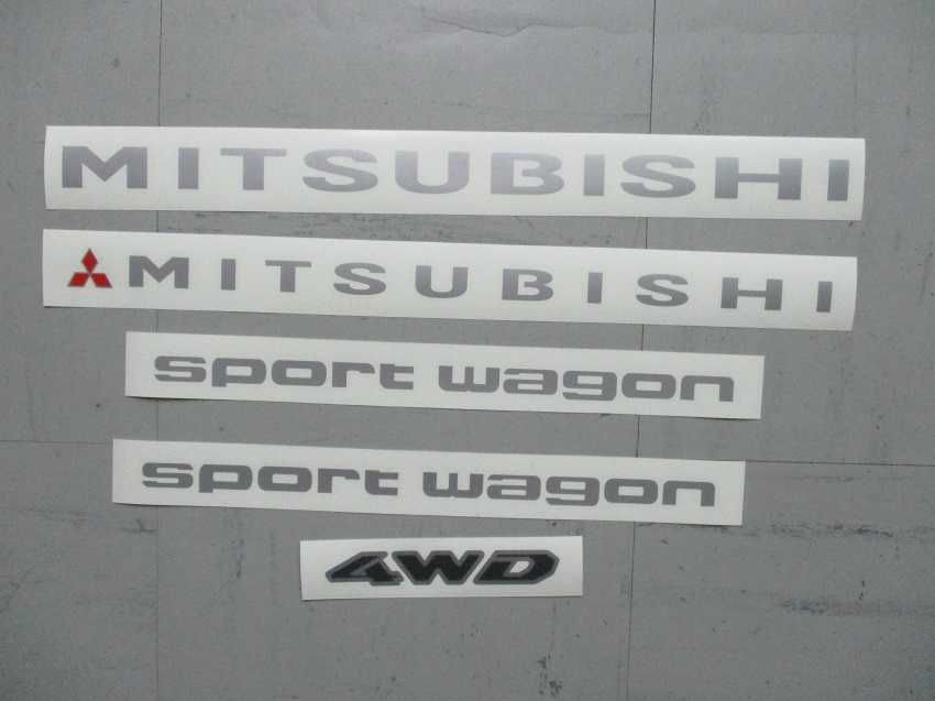 Autocolantes Jipes Mitsubishi Pajero MK2/Sport Wagon