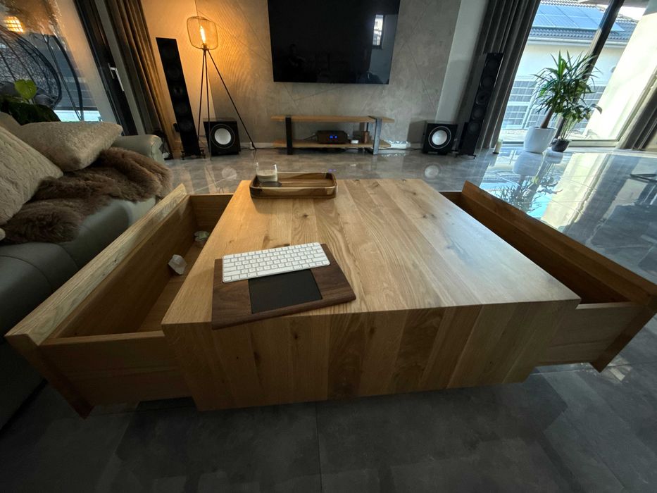 Regał Loft Grande , lity dąb , PRODUCENT