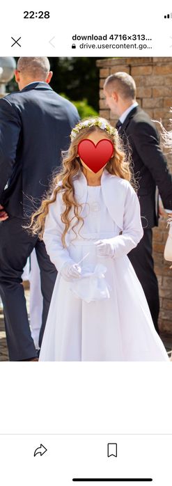 Alba sukienka komunijna