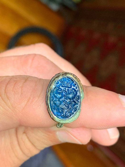 Перстень печать гемма геральдика