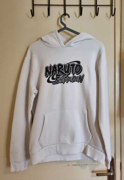 Sweat branca de Naruto Shipuden