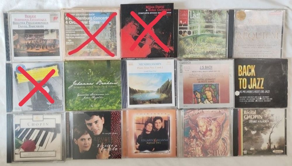 75 CD'S de música