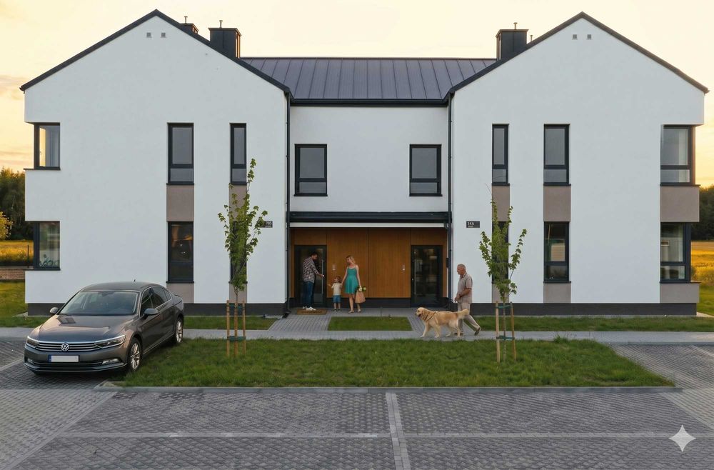 Segment z ogrodem i ogrzewaniem podłogowym | Płońsk | 799 675 zł