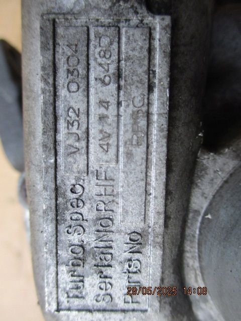 turbosprężarka mazda 6 mpv 2.0 citd vj320304 rf5c