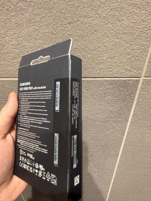 Samsung 9100 PRO 8TB NVMe M.2 PCIe 5.0 SSD z radiatorem – NOWY