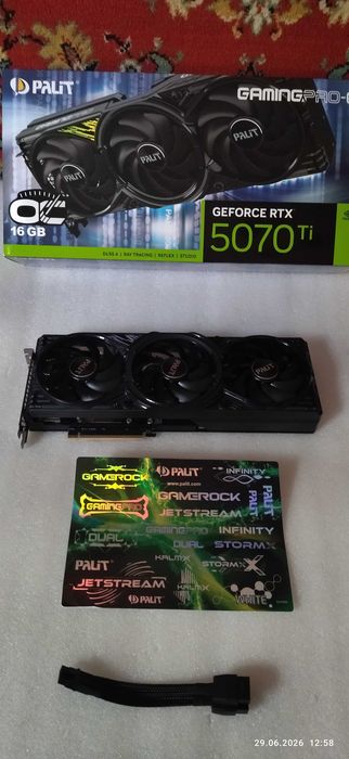 Palit GeForce RTX 5070 Ti GamingPro-S OC, ASUS RTX 4080 16GB ROG Strix Gaming OC White