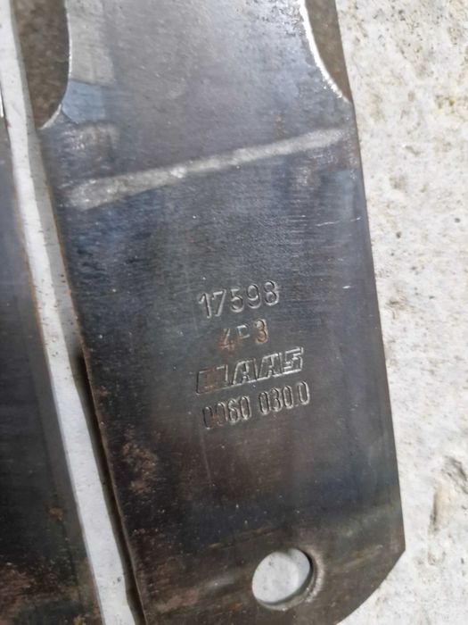 Ніж подрібнювача Claas