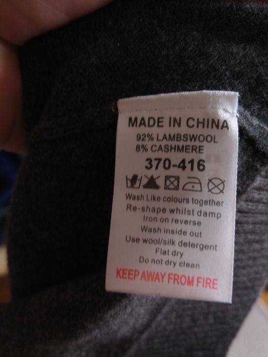 Sweter męski wełniany