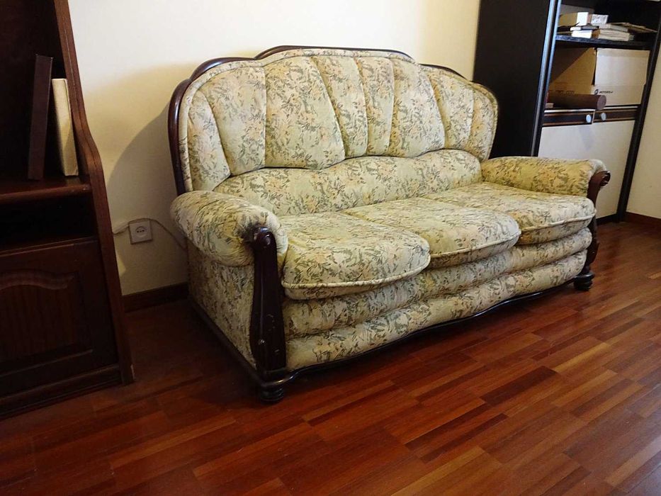 Sofá cama de estilo clássico